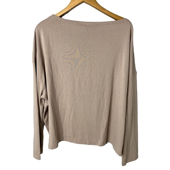 All Saints Rita Oversized Dropped Shoulder T Shirt Cloud Pink Size Large - Picture 2 of 8